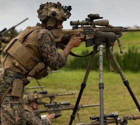 POTD: M110 Semi-Automatic Sniper System in UH-1Y Huey