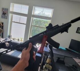 My similarly equipped Ruger 10/22 charger pistol.