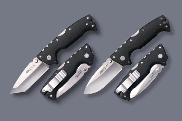 New AD-10 Lite Drop Point and Tanto Blades from Cold Steel