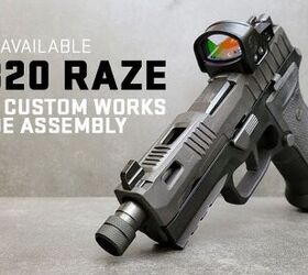 The New P320 RAZE 3.9″ Custom Works Slide from SIG Sauer