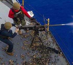 POTD: .50-Caliber Machine Gun Aboard USS Frank Cable