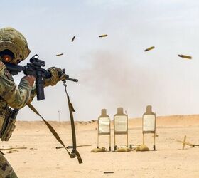 POTD: Full Auto! M4 Carbine at Prince Sultan Air Base, Saudi Arabia