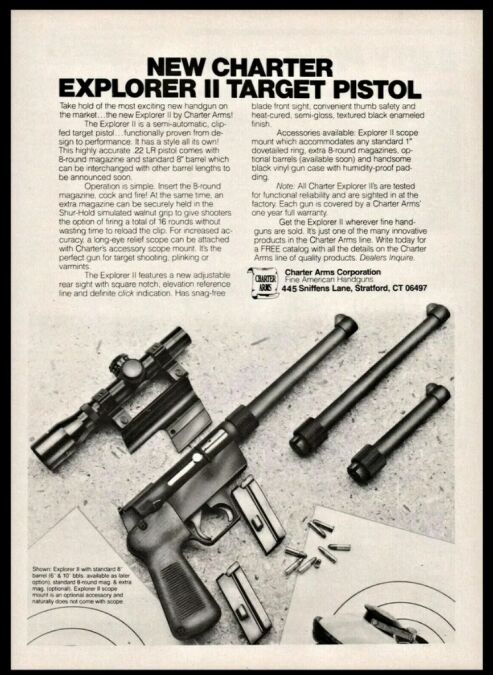 The Rimfire Report: Charter Arms Explorer II AR7 Pistol Review ...