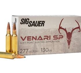 NEW AMMO: SIG Sauer Venari SP Soft Point Hunting Ammunition