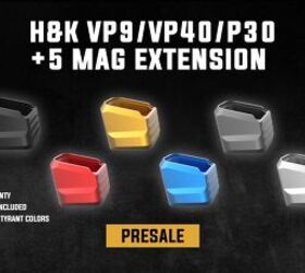 Tyrant Designs Introduces H&K VP9/VP40/P30 +5 Mag Extensions