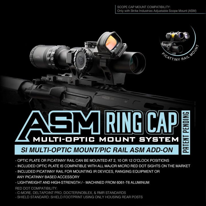 Asm Mount Machine Strike Industries Introduces the ASM Ring Cap Multi-Optic Mount System ...