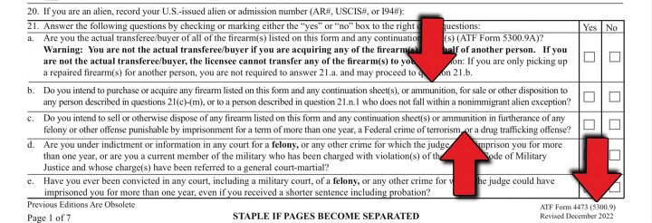 Firearms Transfer Record - Here Is The Newly Revised ATF 4473 ...