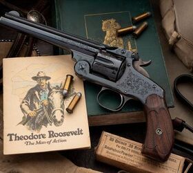 It is unknown whether the new owner of this famous revolver will display it or use it as a nightstand gun, as Roosevelt did in the White House.