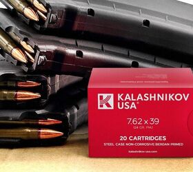 Kalashnikov USA Debuts Their New 124 grain 7.62x39mm Ammunition