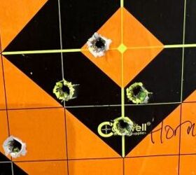 Rusty's best group with Hornady Superperformance