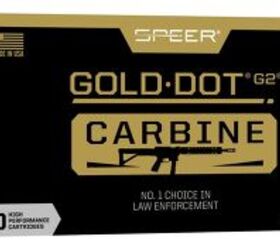 New Speer Gold Dot G2 Carbine And Cci Clean 22 Hyper Velocity Ammunition