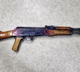 Soviet AKM with stamped receiver