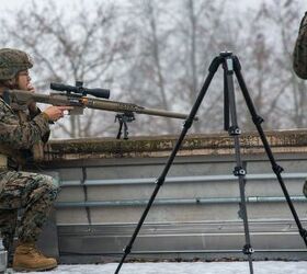 POTD: M110 SASS at U.S. Embassy in Riga, Latvia