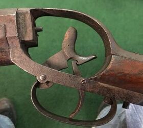 The lock of the original Moses Babcock shotgun. Photo credit: Chase McEvoy and Troy Griggs of Black Web Photography