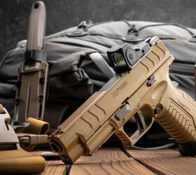 Springfield's New 4.5″ Desert FDE XD-M Elite 10mm OSP Handgun