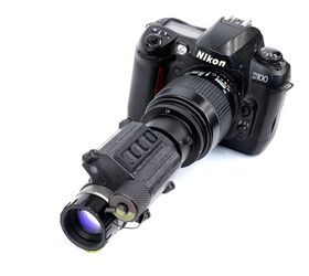 Nikon adapter to photograph night vision