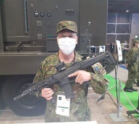 DSEI Japan 2023: JGSDF's New Howa Type 20 Rifle on Display