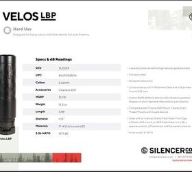 SILENCER SATURDAY #272: Under Pressure - SilencerCo VELOS LBP
