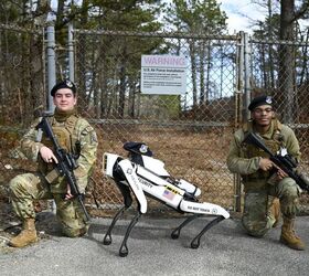 POTD: Semi-Autonomous Canine at Cape Cod Space Force Station