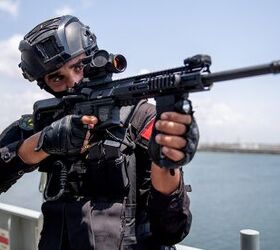 POTD: Morocco Armed Forces Clearing A Naval Ship