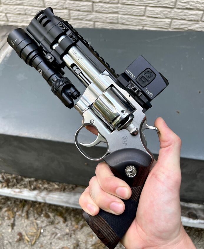 Kage System Python Wheelgun Wednesday: Empire KAGE for Colt Python | thefirearmblog.com