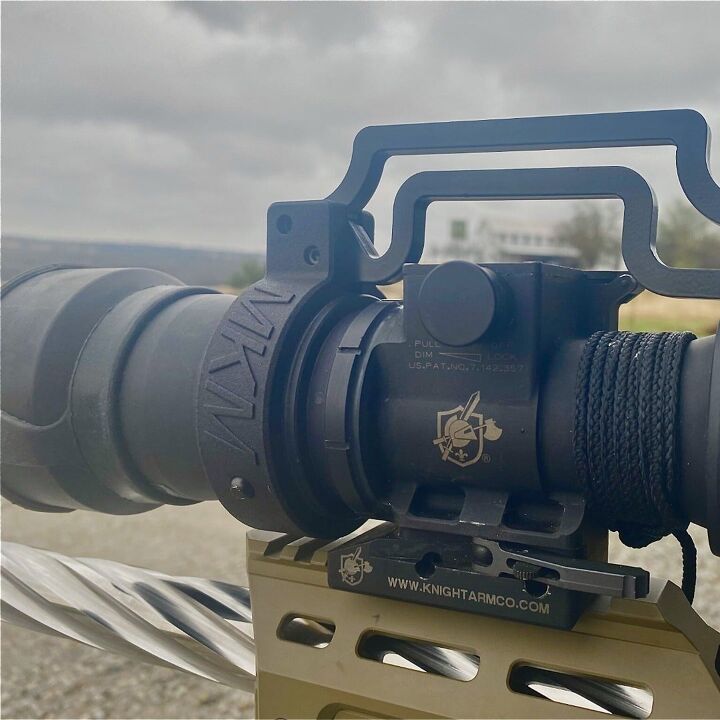 MK Machining PVS-30 Night Vision Fin Throw Lever | thefirearmblog.com