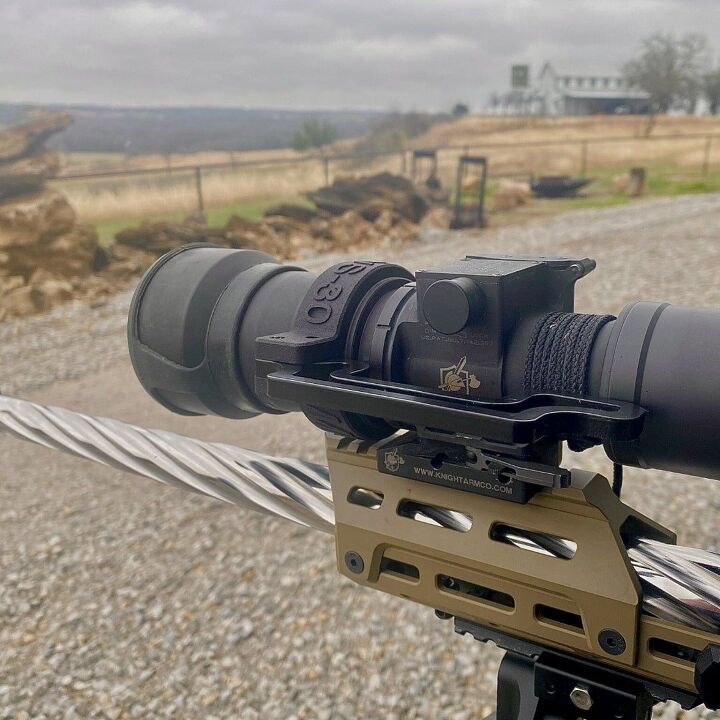 MK Machining PVS-30 Night Vision Fin Throw Lever | thefirearmblog.com