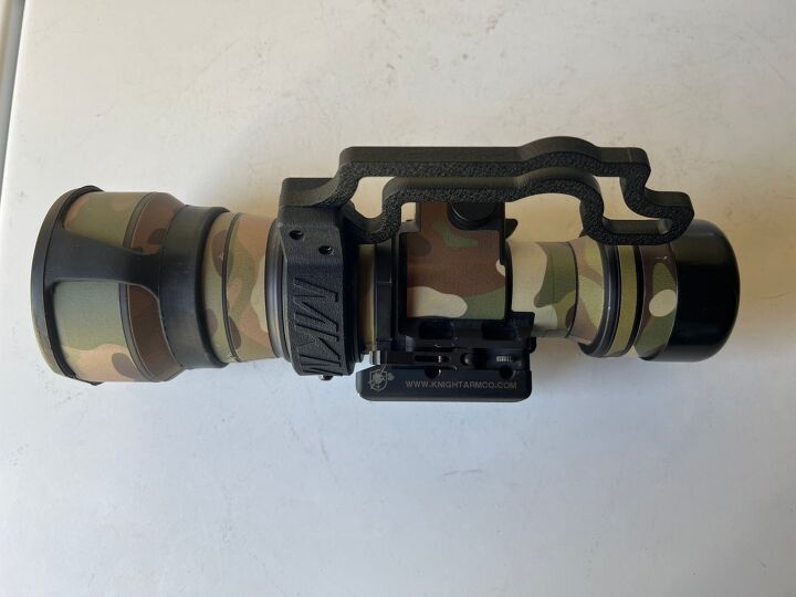 MK Machining PVS-30 Night Vision Fin Throw Lever | thefirearmblog.com