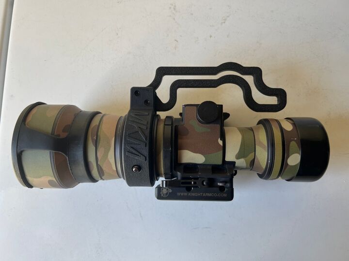 MK Machining PVS-30 Night Vision Fin Throw Lever | thefirearmblog.com