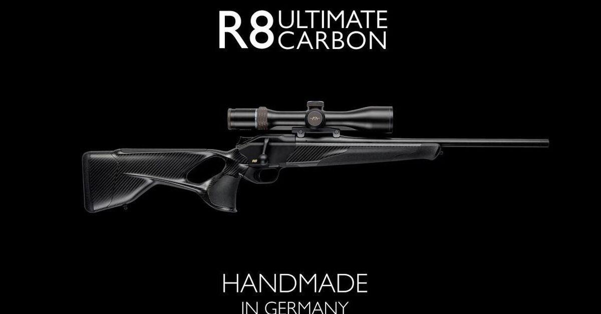 The R8 Ultimate Carbon Rifle - Blaser's 100% Hand-Laid Lightweight ...