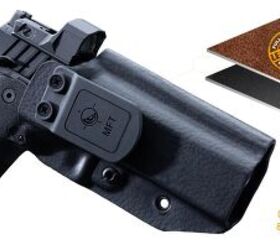 New Hybrid Black Leather Holsters from Mission First Tactical