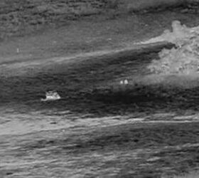 Squatting/kneeling in the open.