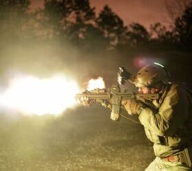 POTD: Enormous M4 Carbine Muzzle Flash