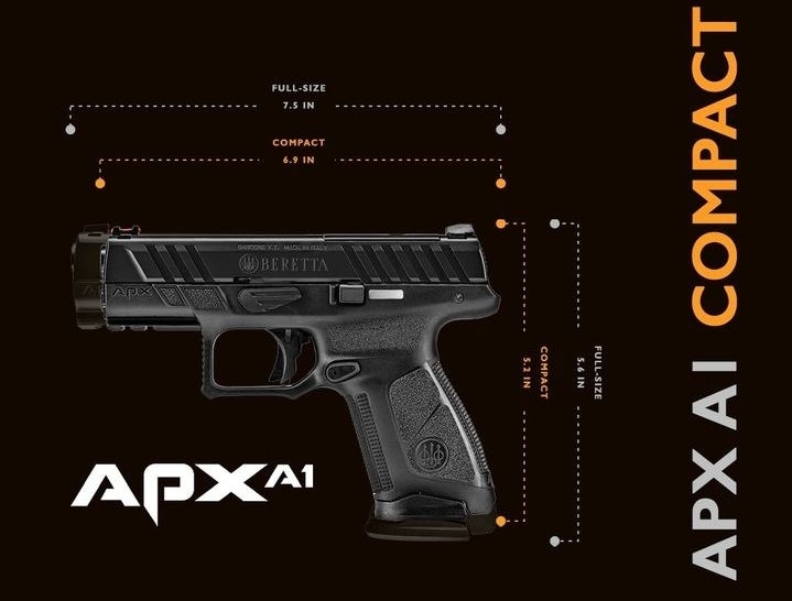Apx Compact Beretta Adds New APX A1 Compact Model | thefirearmblog.com