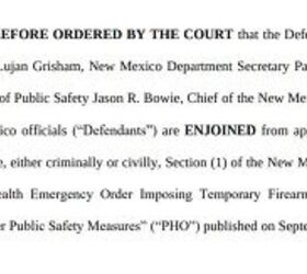 Judge Blocks New Mexico Gun Ban