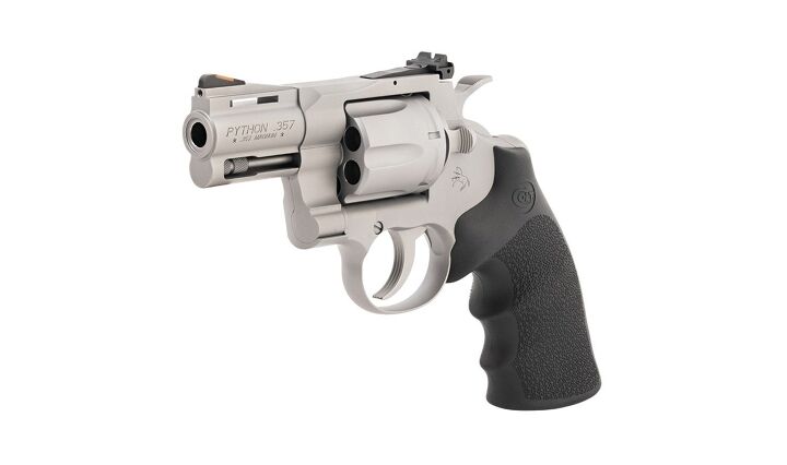 NEW Colt Pythons! Same Snake Gun with Hogue Grips, Bead Blast Finish ...