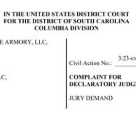 Lawsuit Alert: Palmetto State Armory v. Shield Arms