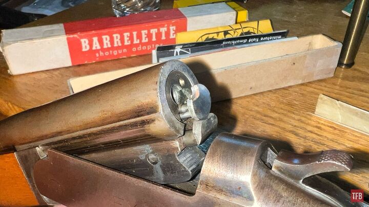 Homemade Rimfire Benchrest Adapter Rimfire Report: 1950s 22LR Barrelette Shotgun Adapter | thefirearmblog.com