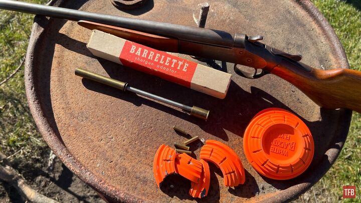 Homemade Rimfire Benchrest Adapter Rimfire Report: 1950s 22LR Barrelette Shotgun Adapter | thefirearmblog.com