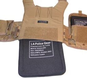 LA Police Gear Atlas Plate Carrier and Level IV armor plates review