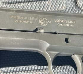 tfb review amt hardballer 45 long slide with laser sighting