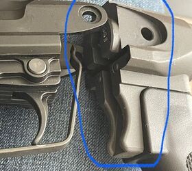 Stock removed from the M26 CMC.