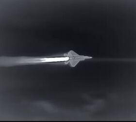 Stealth Bomber At Night