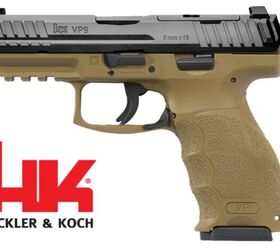 Heckler & Koch – New Flat Dark Earth VP9 Pistol + Optics Ready