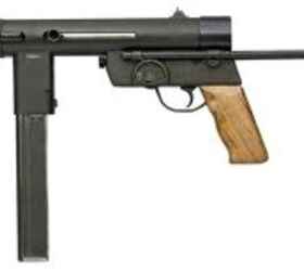The Gevarm D4, Previous iterations of the D series 9mm submachine guns featured wooden stocks and furniture