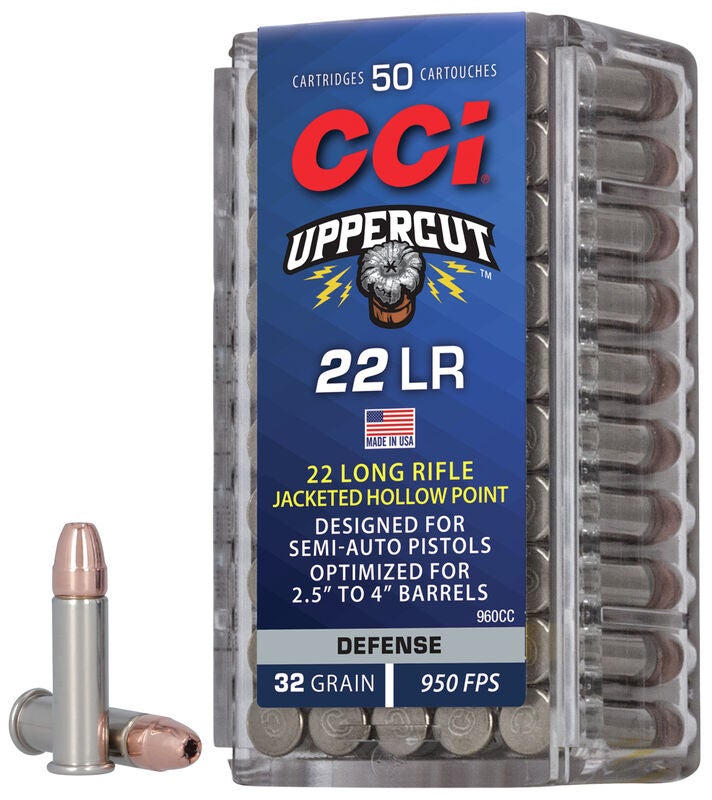 New CCI Uppercut .22LR Self-Defense Ammunition | thefirearmblog.com