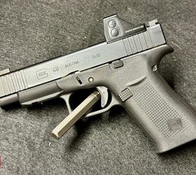 A closer look at the slim-frame 9mm G48 MOS, with a Holosun 507k installed.