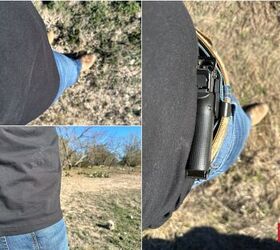 The 48 conceals beautifully, with minimal printing issues in a quality holster that's fit for purpose.