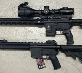 AR15 from ADC Italy and a Tippman Arms SBR in .22LR.