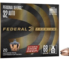 Beefed Up! Federal's New .32 ACP Hydra-Shok Deep